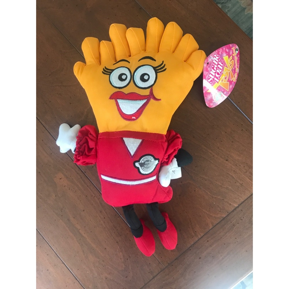 GOLDIE STEAK AND SHAKE Licensed Plush Mascot 14" Kellytoy Stuffed Figure Toy